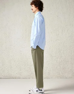 Pantalon chino en Twill de Coton Sonoma olive