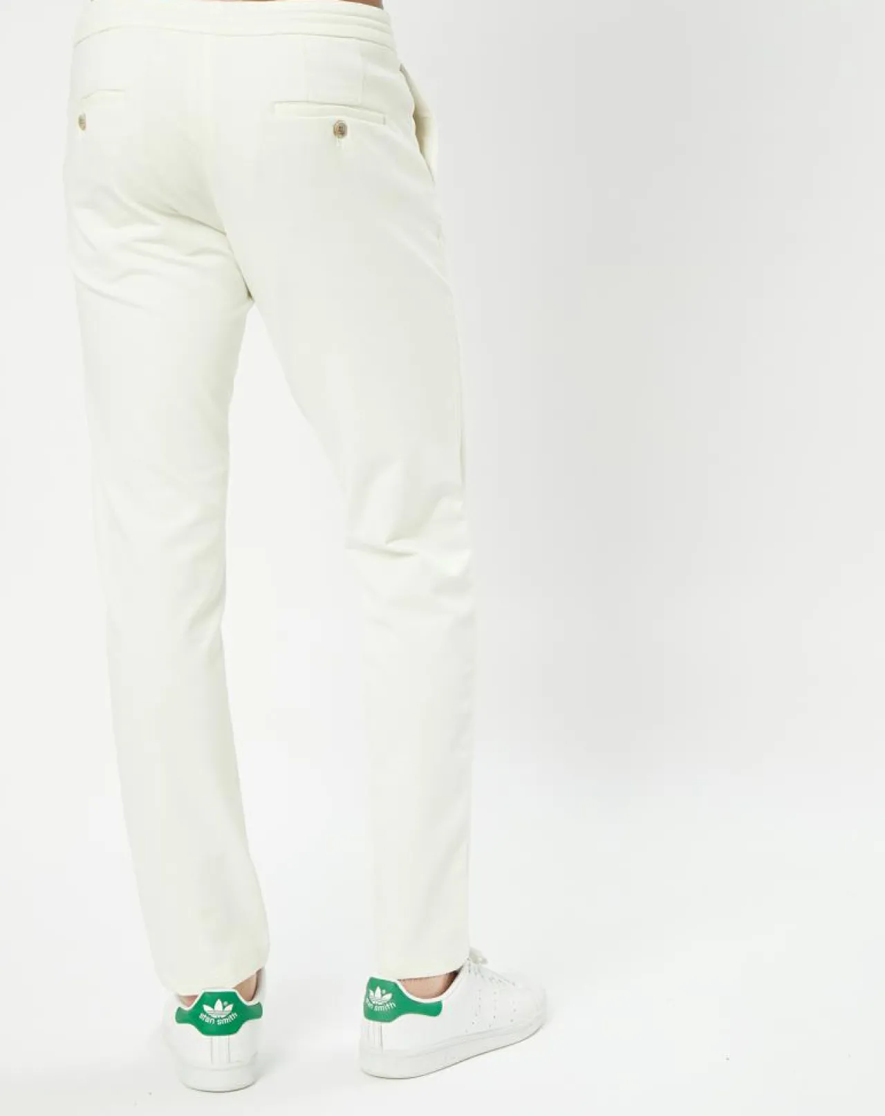 Pantalon Chino Jersey Sport écru