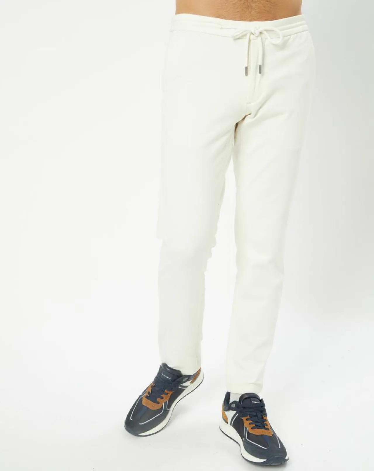 Pantalon Chino Jersey Sport écru