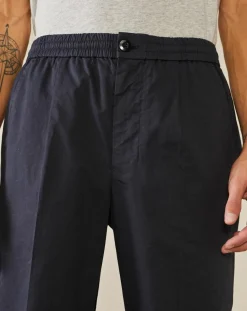 Pantalon chino Jory marine