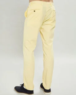 Pantalon chino Milleraie jaune clair