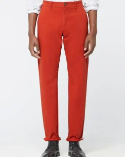 Pantalon chino Regular Fit Kutdroit orange foncé