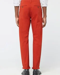 Pantalon chino Regular Fit Kutdroit orange foncé