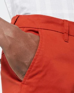 Pantalon chino Regular Fit Kutdroit orange foncé