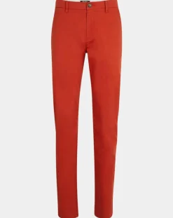 Pantalon chino Regular Fit Kutdroit orange foncé