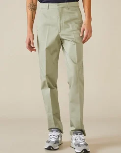 Pantalon chino Sammy vert d'eau