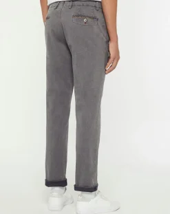 Pantalon Chino Slim Armure gris