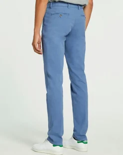 Pantalon chino Slim Fit Armure bleu moyen