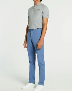 Pantalon chino Slim Fit Armure bleu moyen