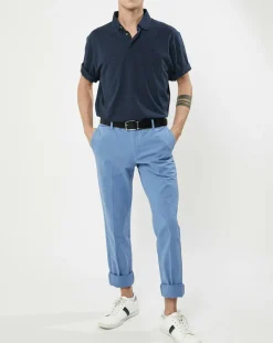 Pantalon chino Slim Fit Core Kensington bleu moyen