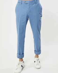 Pantalon chino Slim Fit Core Kensington bleu moyen