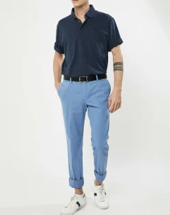 Pantalon chino Slim Fit Core Kensington bleu moyen
