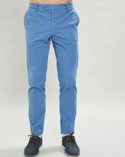 Pantalon chino Slim Fit Core Kensington bleu moyen