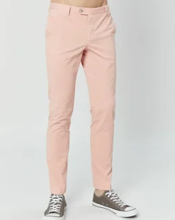 Pantalon Chino Slim Fit Kensington rose clair