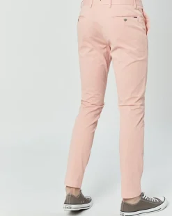 Pantalon Chino Slim Fit Kensington rose clair