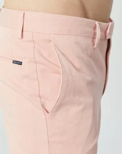 Pantalon Chino Slim Fit Kensington rose clair