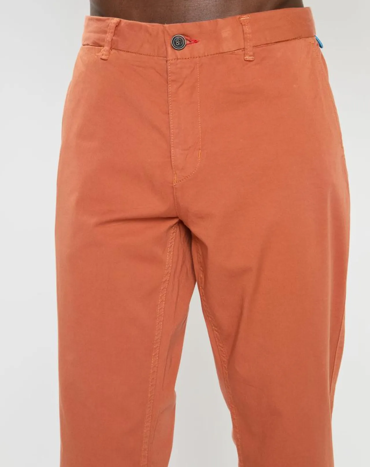 Pantalon chino Slim Fit Stuart Garment Dyed orange