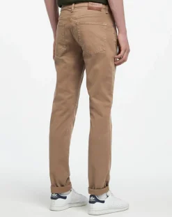 Pantalon Chino Slim Fit Wash beige