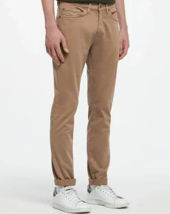 Pantalon Chino Slim Fit Wash beige