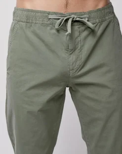 Pantalon chino slim Popplin Elastic kaki