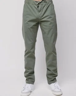 Pantalon chino slim Popplin Elastic kaki