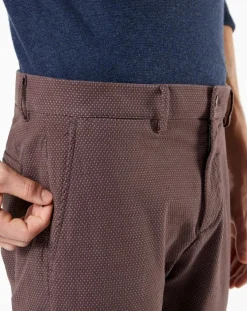 Pantalon chino Smart Supreme Flex Taper marron