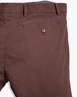 Pantalon chino Smart Supreme Flex Taper marron