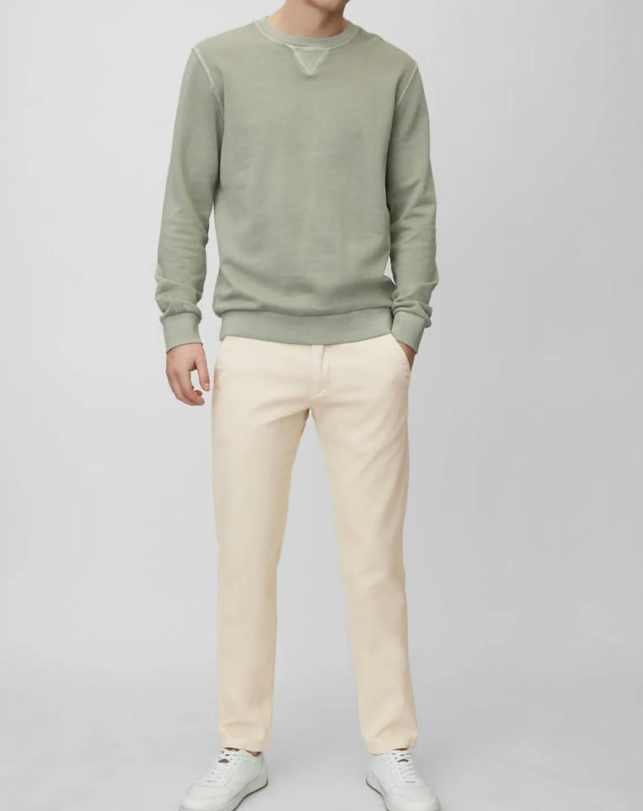 Pantalon Chino Stig Tapered naturel