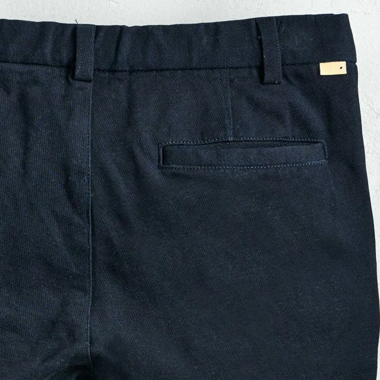 Pantalon classique Perry coupe droite bleu marine