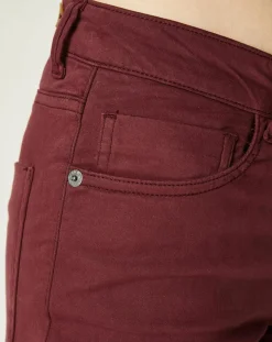 Pantalon Clemie prune