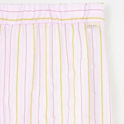 Pantalon de pyjama Paige rayé écru