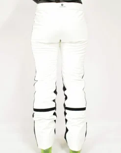 Pantalon de ski Move Curl blanc/noir