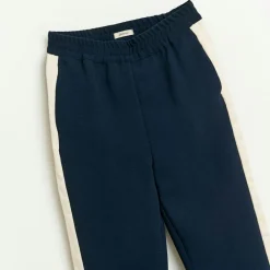 Pantalon droit Adison bleu marine