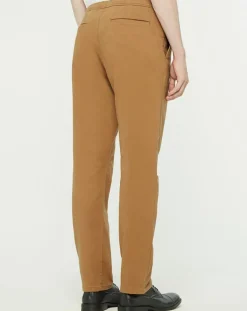 Pantalon droit Lujog camel