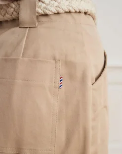 Pantalon droit Patrice beige