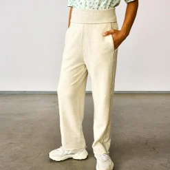 Pantalon en Coton Vunk beige chiné