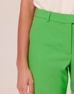 Pantalon en Laine froide mélangée vert