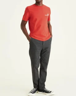 Pantalon en Laine mélangée Alpha Icon Tapered noir