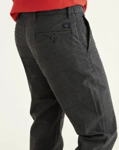 Pantalon en Laine mélangée Alpha Icon Tapered noir
