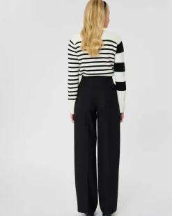 Pantalon en Laine mélangée Parigi noir