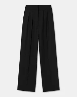 Pantalon en Laine mélangée Parigi noir
