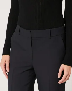 Pantalon en Laine mélangée Paul marine