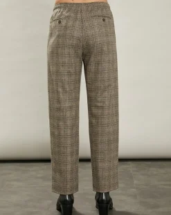 Pantalon en Laine mélangée Peyo beige/gris