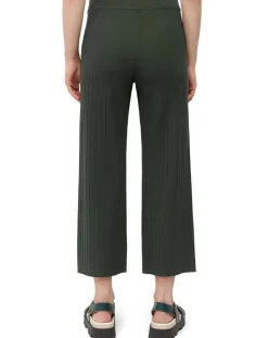 Pantalon en Maille Milano vert foncé