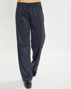 Pantalon en Suédine Lou indigo