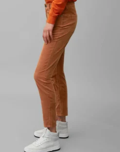 Pantalon en Velours Albi Milleraies marron