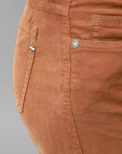 Pantalon en Velours Albi Milleraies marron