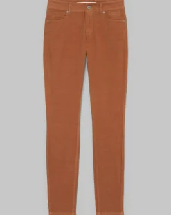 Pantalon en Velours Albi Milleraies marron