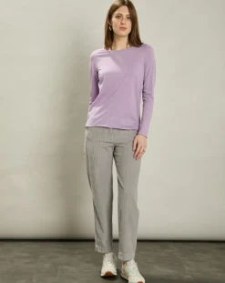 Pantalon en Velours côtelé Pépite fumée