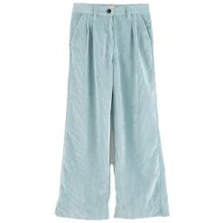 Pantalon en Velours côtelé Katie aqua
